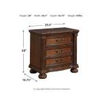 Lavinton King Poster Bed, Dresser, Mirror, Chest and Nightstand - Image 20