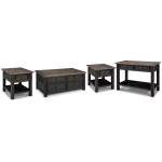 Tyler Creek Coffee Table and 2 End Tables with Console - Image 2