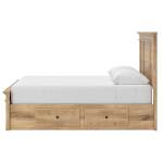 Makidern Queen Panel Bed with Storage, Dresser and Mirror - Image 15