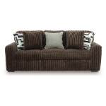 Midnight-Madness Sofa, Loveseat and Oversized Accent Ottoman - Image 3