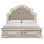 Realyn King Storage Bed, Dresser and Nightstand - Image 6