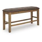 Urbinforte Counter Height Extension Dining Table, 4 Barstools and Bench - Image 5