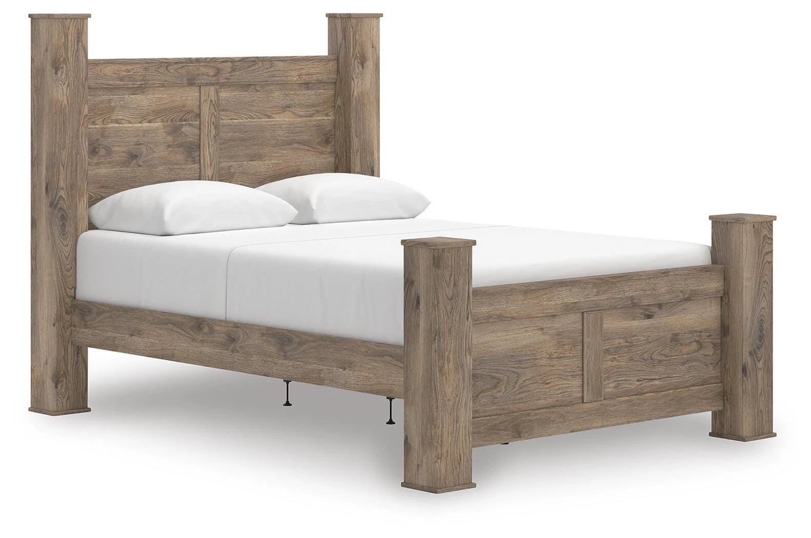 755ccb1b4ac3c5ede0bb4a09e8b5f929 Rusticott Queen Poster Bed - Image 1