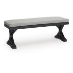 Beachcroft Outdoor Bench with Cushion - Image 2