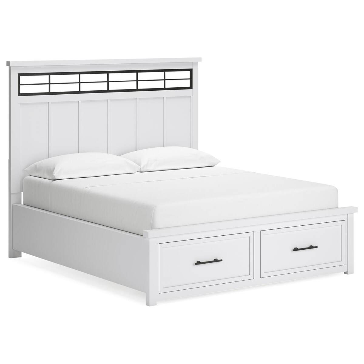 7584454a8ad3f2123fbb9b444796d4ab Ashbryn California King Panel Storage Bed - Image 1