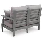 Cove Beach Outdoor Loveseat with Cushion - Image 5