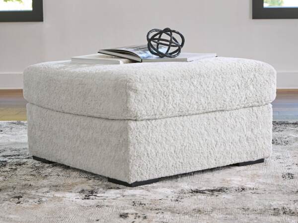 Cuddle Plush Oversized Accent Ottoman - Image 3