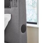 Verishaw Twin Upholstered Bed with Wireless Audio - Image 15