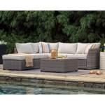 Cherry Point 4-piece Outdoor Sectional Set - Image 3