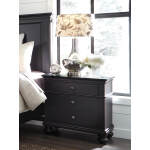 Oxford 2 Drawer Ns I07-450-BLK-1 I07-450-BLK-1 - Image 4