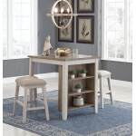 Skempton Counter Height Dining Table and Bar Stools (Set of 3) - Image 3
