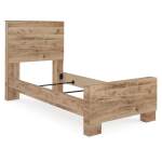 Hyanna Twin Panel Bed, Dresser and Mirror - Image 6