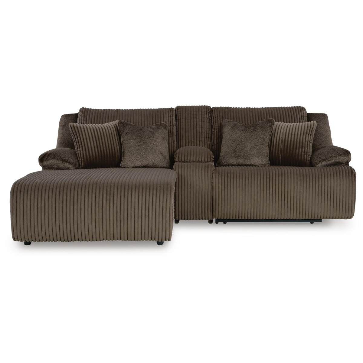 770aa3747e6410433a8991236aabfaa2 Top Tier 3-Piece Reclining Sectional Sofa with Chaise - Image 1