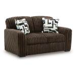 Midnight-Madness Sofa, Loveseat and Oversized Accent Ottoman - Image 7