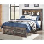 Drystan Full Bookcase Storage Bed and Chest - Image 9