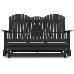 Hyland Wave Outdoor Glider Loveseat - Image 8