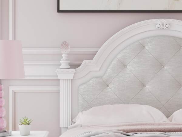 Kozlani Full Upholstered Panel Headboard - Image 3