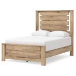 Brozmont Full Panel Platform Bed, Dresser and Mirror - Image 16