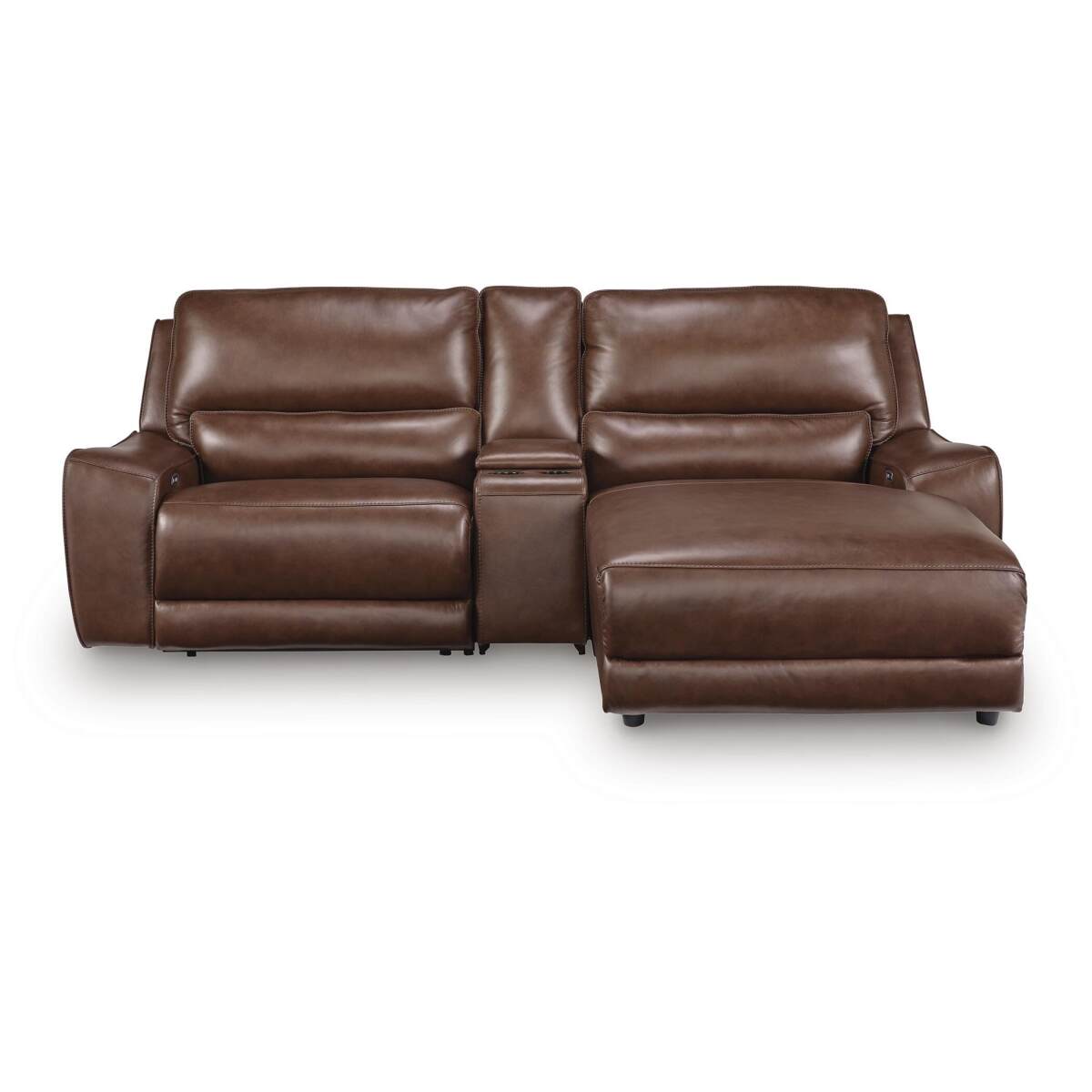 780c4661aabc61ab06e0551aff461527 DeepWakes 3-Piece Power Reclining Sectional with Chaise - Image 1
