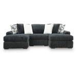 Midnight-Madness 3-Piece Double Chaise Sectional