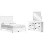 Binterglen Full Panel Bed, Dresser and Mirror