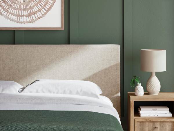 Cielden King Upholstered Bed with Roll Slats - Image 10