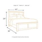 Juararo Queen Panel Bed, Dresser and Mirror - Image 8