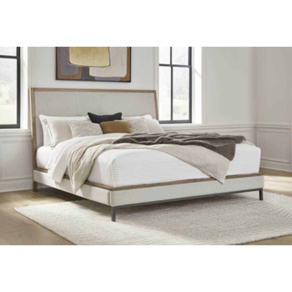 7969742f250984ab6daeff983f786381 Tomtyn King/California King Upholstered Headboard - Image 1