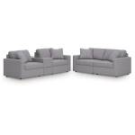 Modmax 3-Piece Sectional Sofa and 2-Piece Sectional Loveseat