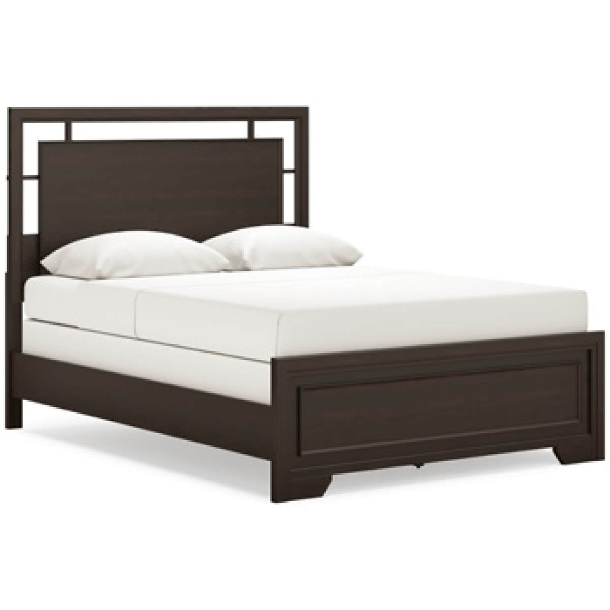 799d7f50451bebb3d0d6307189e284d6 Covetown Queen Panel Headboard/Footboard and Slats - Image 1