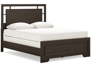 799d7f50451bebb3d0d6307189e284d6 Covetown Queen Panel Headboard/Footboard and Slats - Image 1