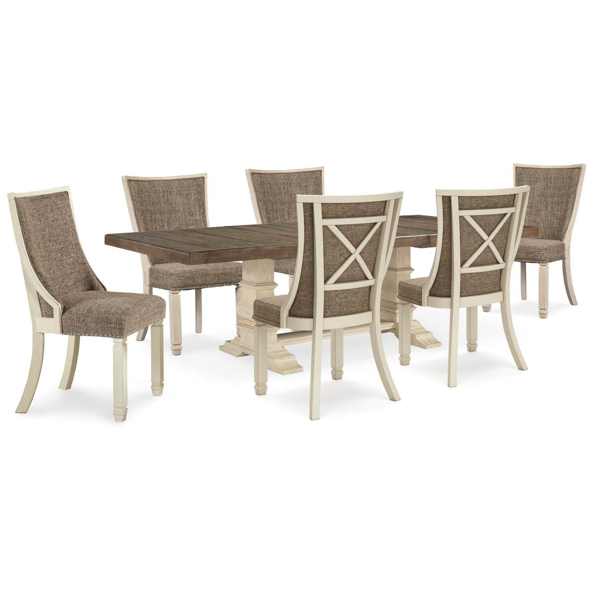 79f386c07b221b4a7f57cf92cc959e7d Bolanburg Dining Table and 6 Chairs - Image 1