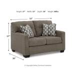Mahoney Sofa and Loveseat - Image 13