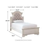Realyn Twin Panel Bed - Image 5