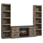 Trinell 3-Piece Entertainment Center with Electric Fireplace - Image 2