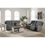 Barnsana Power Reclining Sofa and Loveseat - Image 4