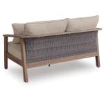 Harmony Headlands Outdoor Loveseat with Cushion - Image 5