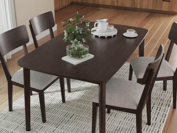 Mallenette Dining Table and 4 Chairs (Set of 5) - Image 4