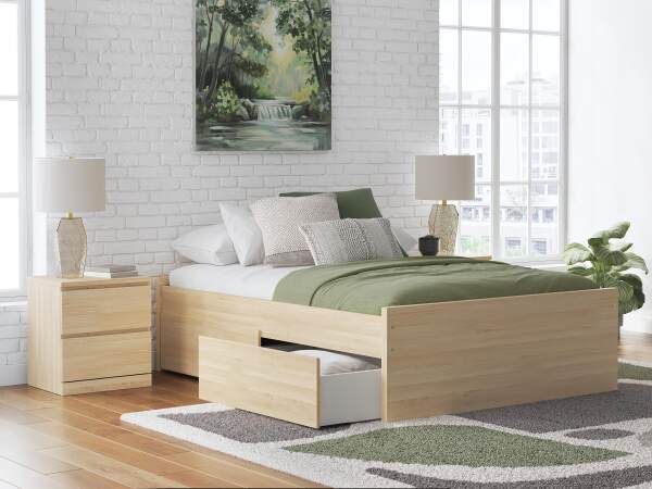 Onita Full Platform Bed with 1 Side Storage - Image 3