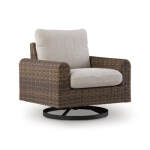 Dolan Creek Outdoor Swivel Lounge Chair with Cushion