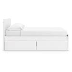 Onita King Panel Platform Bed with 2 Side Storage - Image 8