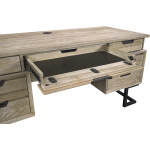 Harper Point 66" Executive Desk IHP-304-KHA - Image 10
