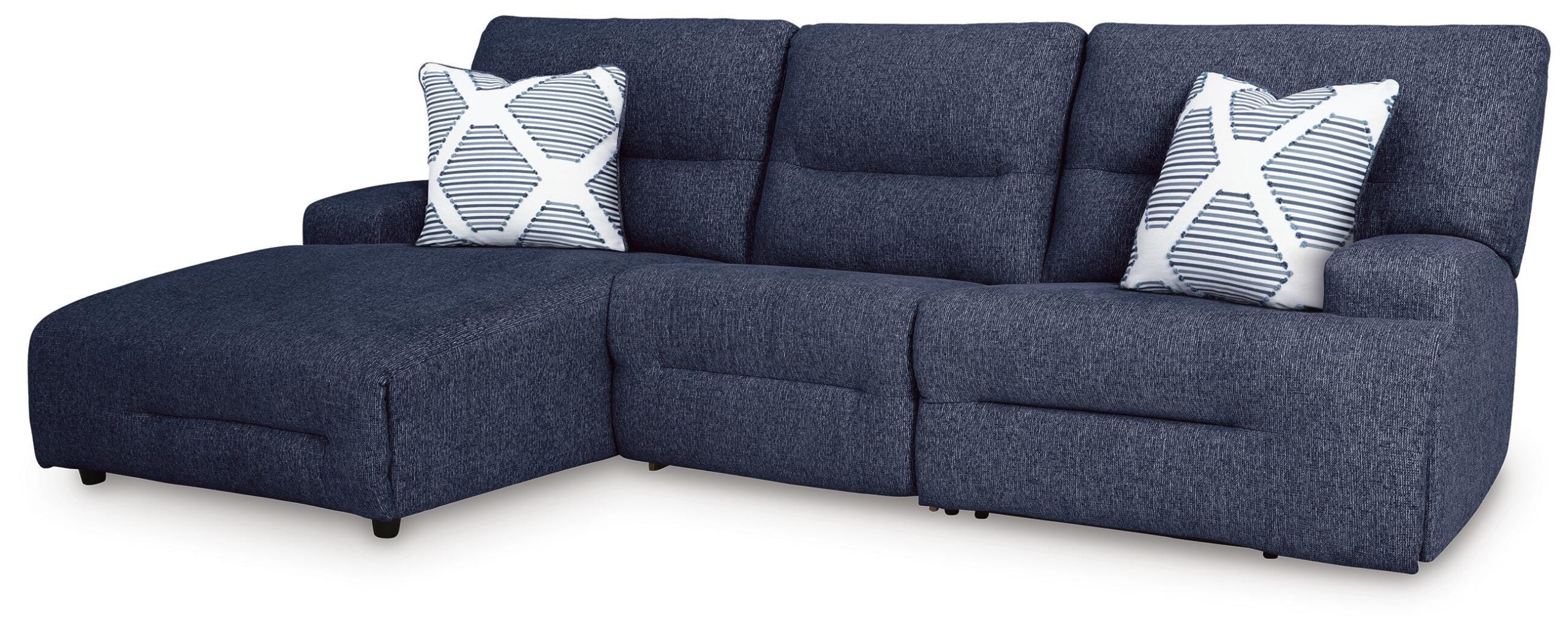 7d47ebe5493ddeace0ae170b49c185f7 Acklen Place 3-Piece Power Reclining Sectional - Image 1