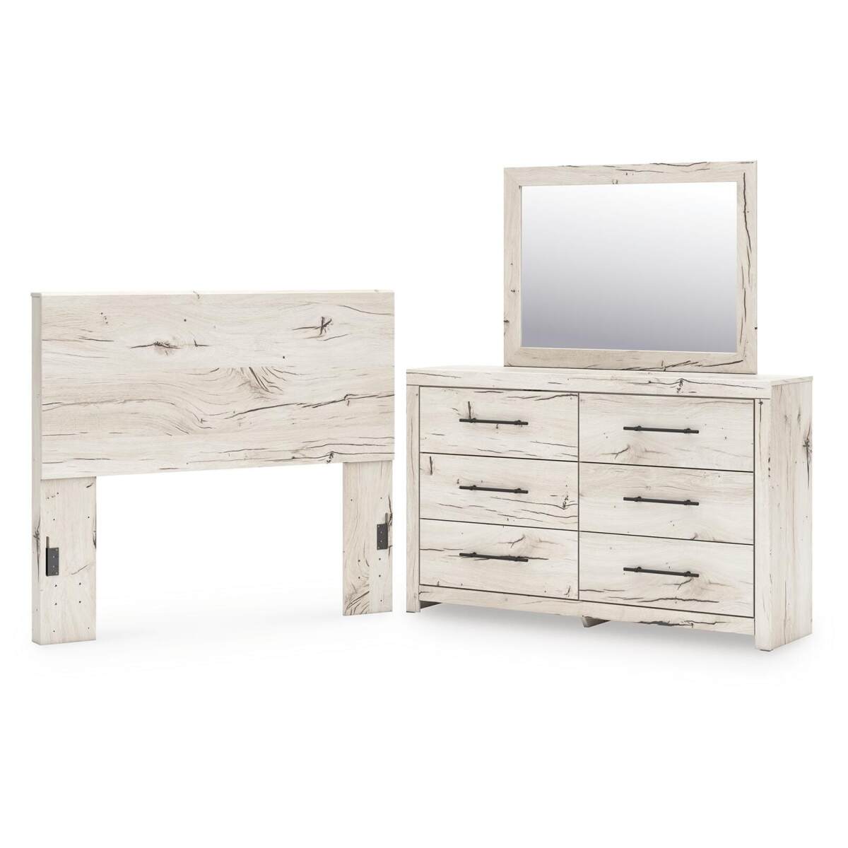 7da3977da3762a0ef276469ef86ed520 Lawroy Full Panel Headboard, Dresser and Mirror - Image 1