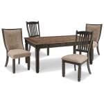 Tyler Creek Dining Table and 4 Chairs