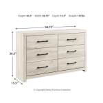 Cambeck Full Panel Bed, Dresser and Nightstand - Image 8