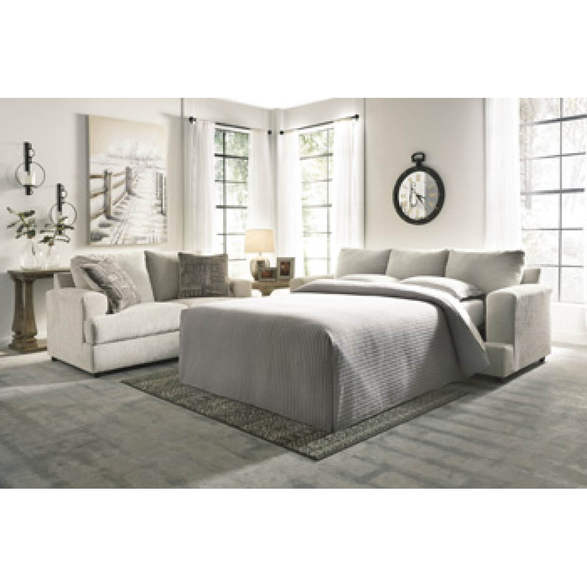 7e6d64b58de408a92d4ff3b4c0b20580 Soletren Queen Sofa Sleeper - Image 1