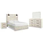 Cambeck Queen Panel Bed, Dresser, Mirror and Nightstand