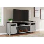 Darborn 88" TV Stand with Electric Fireplace - Image 3