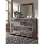 Derekson Twin Panel Bed, Dresser and Mirror - Image 8